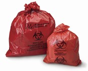 Medical Action Medegen :Biohazardous Waste Bags - Biohazardous Waste Bag - Meet A.S.T.M. Dart Test R