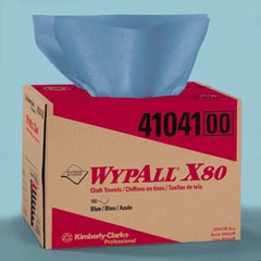 Kimberly Clark WypAll X80 Cloth Towels in BRAG Box
