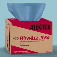 Kimberly Clark WypAll® X80 Cloth Towels in BRAG® Box