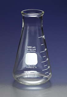 Wide Mouth Erlenmeyer Flasks, Heavy Duty Rim CLICK ITEM FOR SIZES AND PRICING***