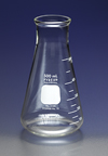 Wide Mouth Erlenmeyer Flasks, Heavy Duty Rim   CLICK ITEM FOR SIZES AND PRICING***