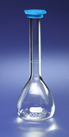 Volumetric Flasks, Class A, Polyethylene Snap-Cap CLICK ITEM FOR SIZES AND PRICING***