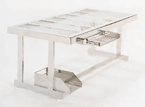 Stainless Steel Perforated Table, Bandy