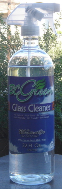 BC GREEN Glass cleaner 32oz.