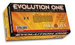 EVOLUTION ONE Powder free latex exam gloves**CLICK FOR SIZE **