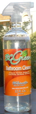 BC GREEN Bathroom cleaner 32oz.