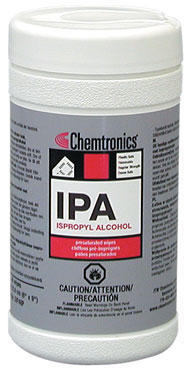 CHEMTRONICS IPA PRESATURATED WIPES