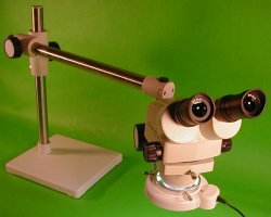 Omano OMVV5 - 3.75x-35x Stereo, Zoom, Boom Microscope