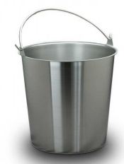 Stainless Steel Solution Pails* Click for size and Dimension**