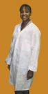 Polypropylene Lab Coats, International ENVIROGUARD* CS OF 50