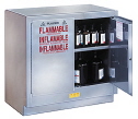 Justrite* Stainless Steel Safety Cabinets for Flammables -