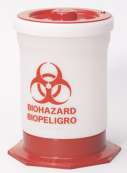 NALGENE Biohazard Waste Container