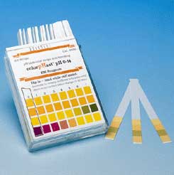colorpHast* pH Test Strips, EMD Chemicals **CLICK ITEM FOR RANGES AND PRICES***
